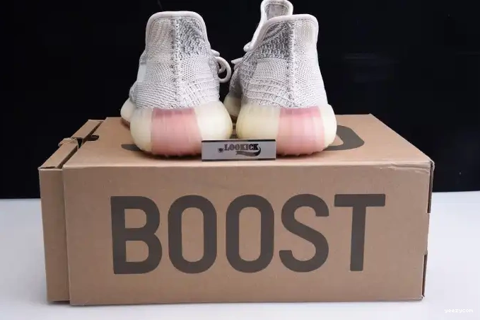FW5318 V2 'Citrin Yeezy Adidas Reflective' Boost 350 0705